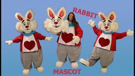 Rabbit Mascot Costume Suit Up Character Cosplay Mascot Maker