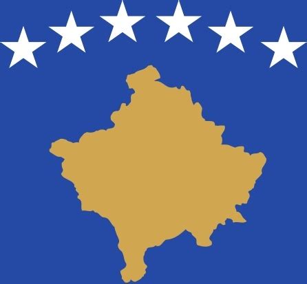 About traveling, religion, language, weather and kosovar football. Kosovo Flag Free vector in Open office drawing svg ( .svg ...