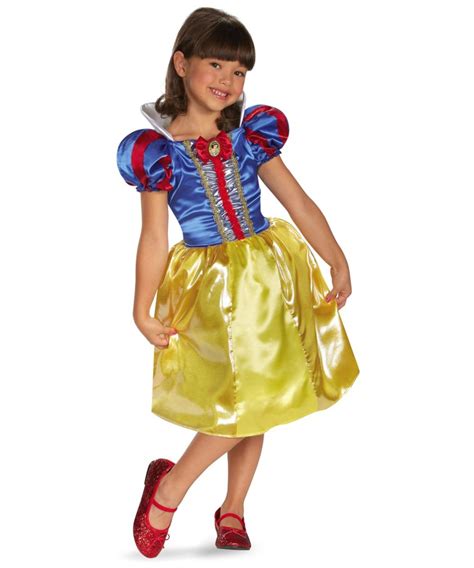 Snow White Sparkle Kids Costume Girl Disney Costumes