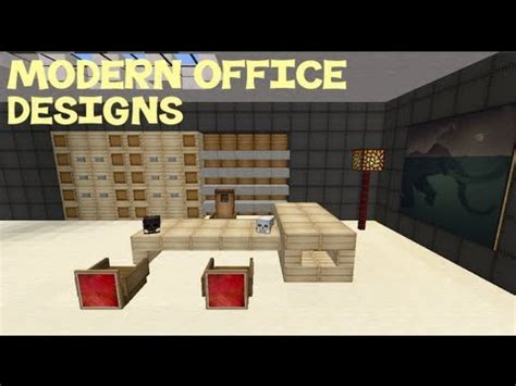 Minecraft: Modern Office Designs 