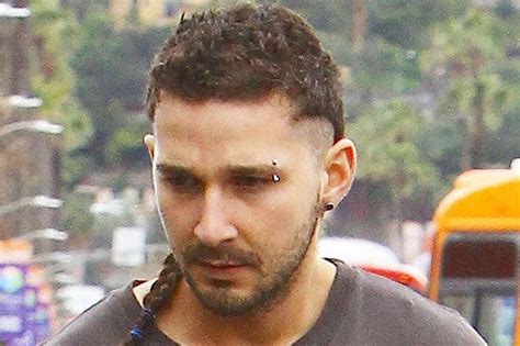 Shia Labeouf Shows Off His New Look Mirror Online