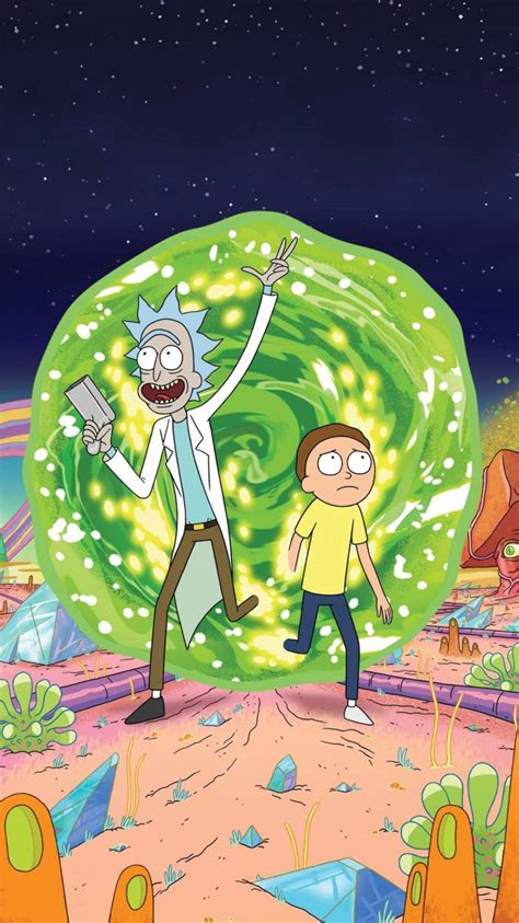 Dope Rick And Morty Wallpapers Wallpapers Com