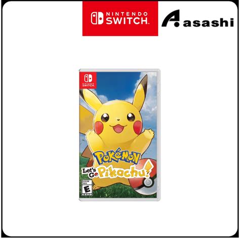 Nintendo Pokémon Lets Go Pikachu For Nintendo Switch Shopee