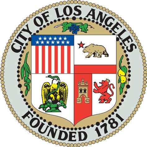 Los Angeles City Seal Logo Download Png