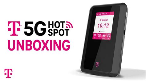 T Mobile G Hotspot Unboxing And How To Set Up T Mobile Youtube