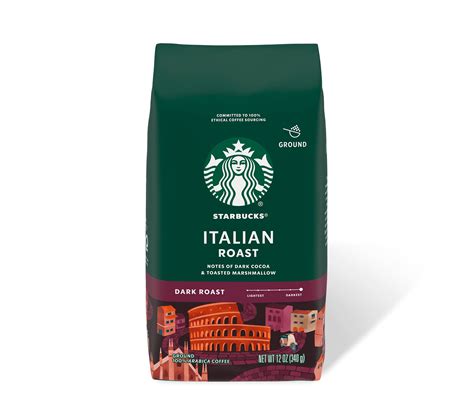 starbucks® italian roast flavored ground coffee starbucks® coffee at hom