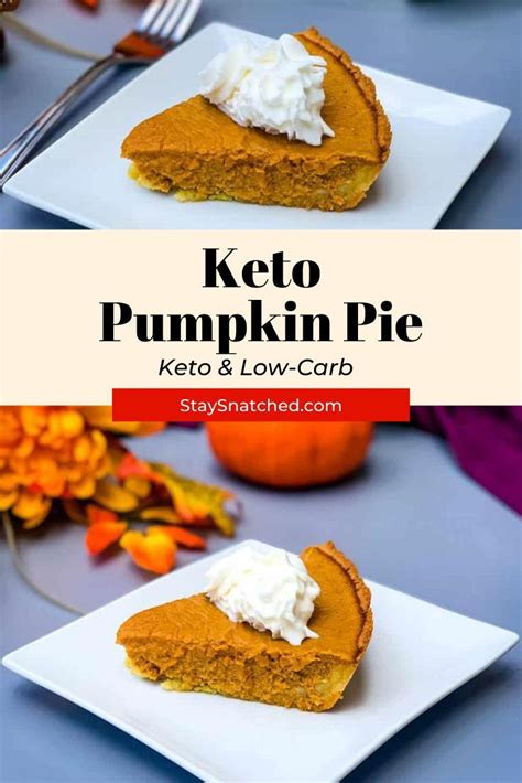 Paleo pecan pumpkin pie fudge from sugar free mom. Easy, Keto Low-Carb Pumpkin Pie | Low carb pumpkin pie, Sugar free recipes desserts, Pumpkin ...