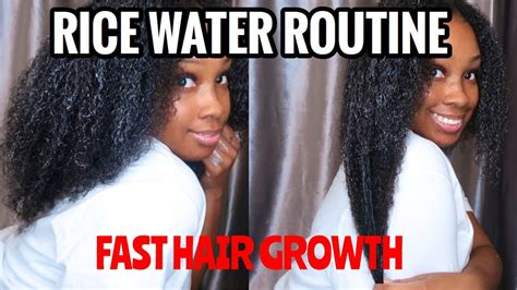 Overnight Rice Water Routine For Massive Hair Growth Fast Results Youtube