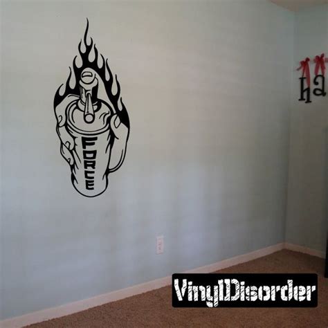Spray Paint Can Force Decal Car Decals Vinyl Vinyl Wall Decals