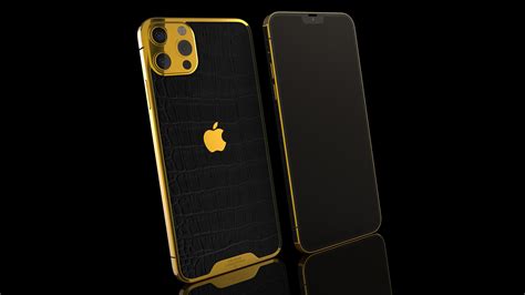 Luxury Iphone 13 Range 24k Gold Rose Gold Platinum Pro And Max 13