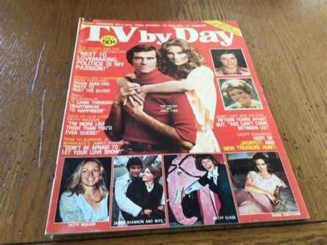 Tv By Day Vtg May 1975 Soap Opera Vol 6 No 5 Tom Hallick And Janice