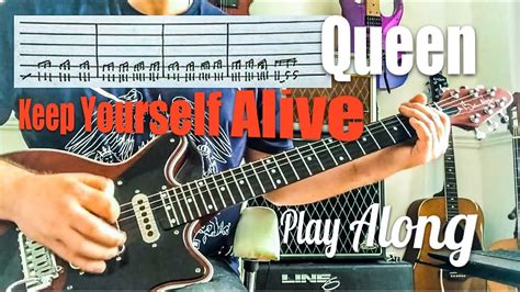 Queen Keep Yourself Alive Guitar Play Along Guitar