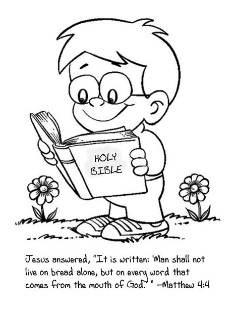 Bible Coloring Pages For Toddlers At Free Printable