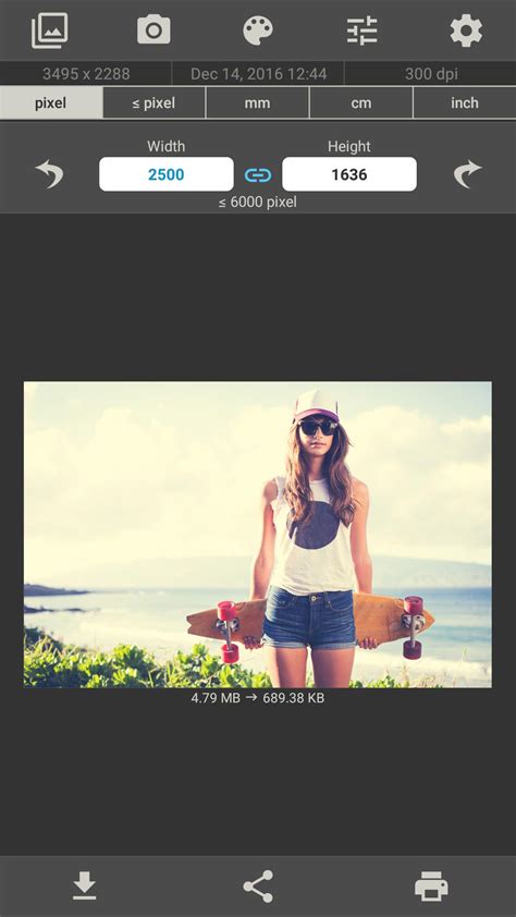 Image Size App For Android Resize Photos And Images On Android