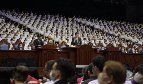 Largest Indoor Arena Filled With Brethren Guests In Quezon City District Evangelical Mission