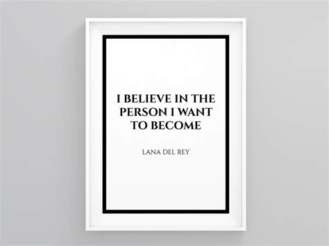I Believe In Person I Want To Become Framed Wall Print Etsy