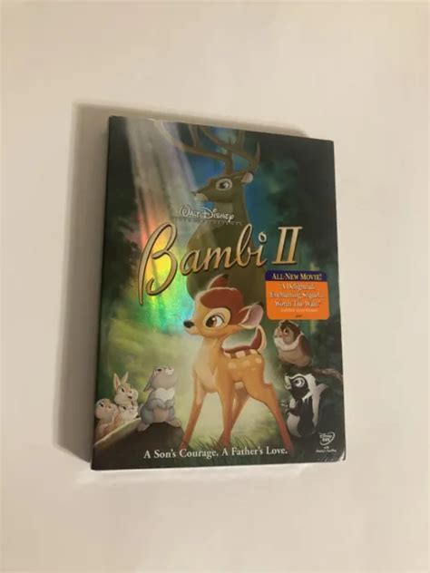 Bambi Ii Dvd Widescreen 2006 Animated Movie Disney New Sealed 9 00 Picclick