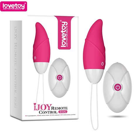 2016 Lovetoy Remote Controller Wireless Egg Vibrator For Women 10 Speed Silicone G Spot Clitoral