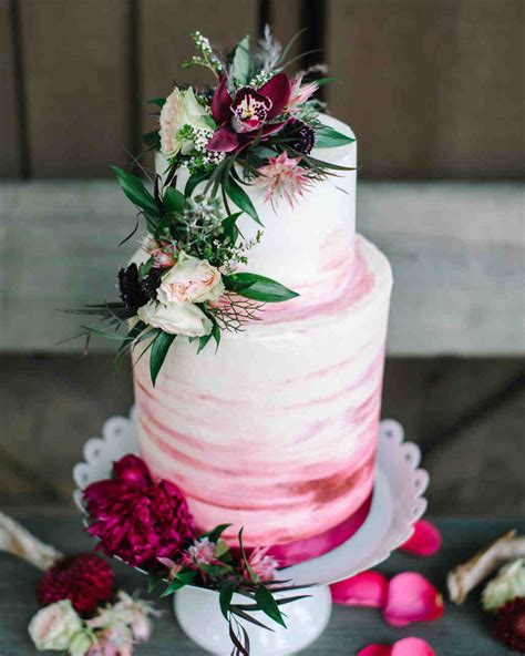 The Prettiest Ombré Wedding Cakes For Couples Who Love Color Martha