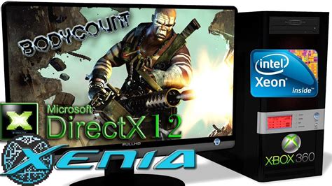 Xenia Dx12 Xbox 360 Bodycount Ingame Directx 12 Api 1 Youtube