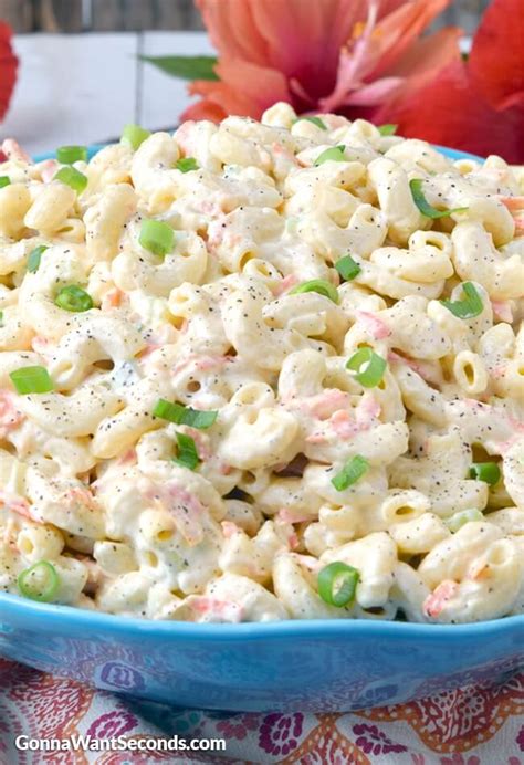 Authentic Hawaiian Macaroni Salad Unique Super Cramy Pasta Salad