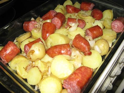 Gratin de pdt et diots de Savoie