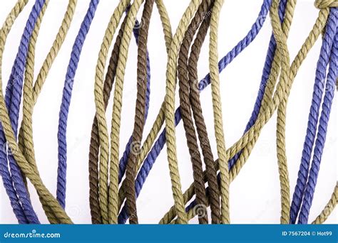Colorful Rope Stock Photo Image Of Built Consistency 7567204
