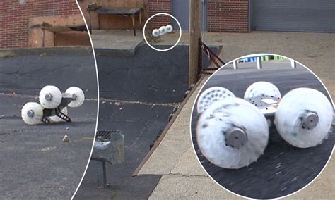 Amazing Sand Flea Robot Can Jump 30 Feet Into The Air Daily Mail Online