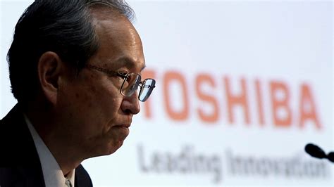 Toshiba Ceo Resigns Amid Company Turmoil The New York Times