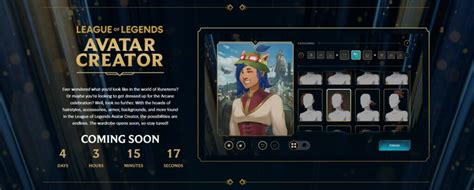 Riot Releases League Of Legends Newest Avatar Creator Not A Gamer