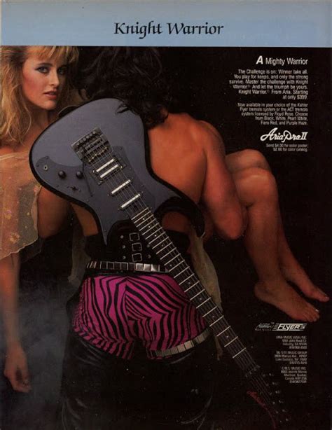 11 Ridiculously Rad Guitar Ads From The 80s