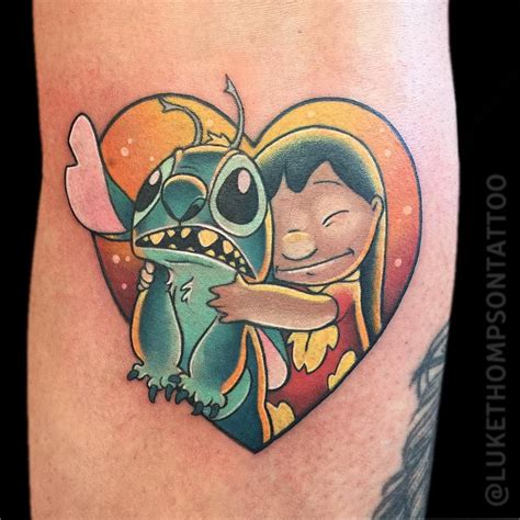 Stitch And Lilo Disney Tattoos Lilo And Stitch Tattoo Girly Tattoos