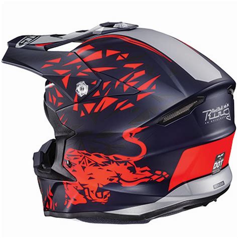Hjc I50 Spielberg Red Bull Motocross Helmet