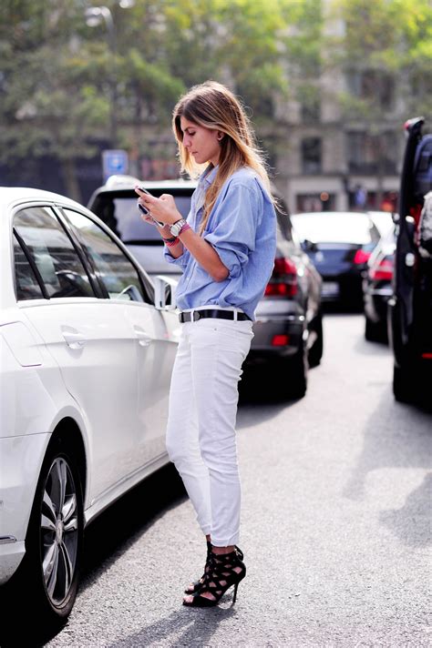 Outfits With White Jeans Glamour