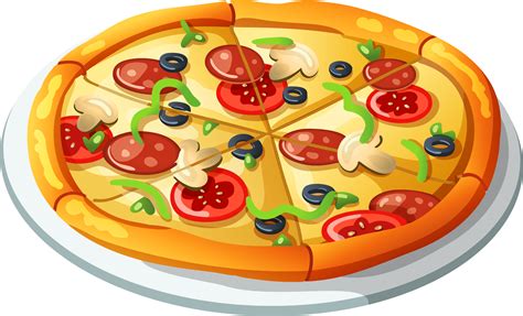 Pizza Vector Clipart Pizza Clipart Transparent Cartoon Jingfm Images