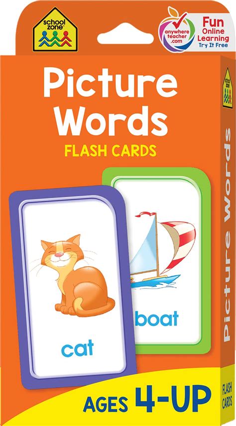 The word lists, which has been around for over 60 years, are still used by many elementary schools today. Picture Words Flash Cards - Kool & Child