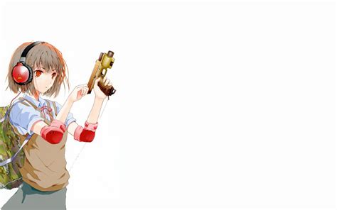 Girl With Gun Wallpaper Anime Wallpaper Better