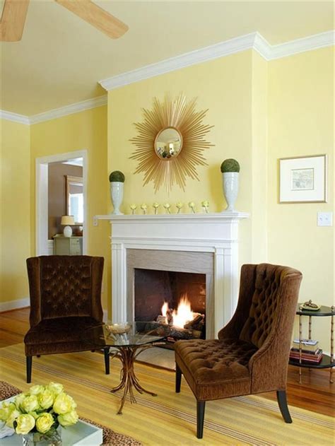 Living Room Idea Yellow Makes Me Happy Yellow Living Room Colors