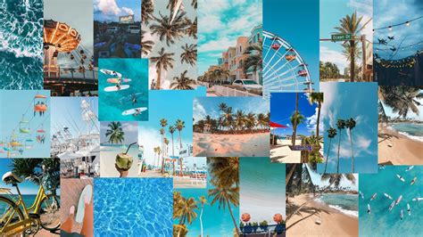 Summer Vibes Collage Wallpapers Wallpaper Cave