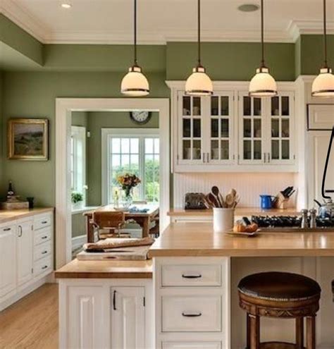 10 Beautiful And Cozy Green Kitchen Ideas Ideas