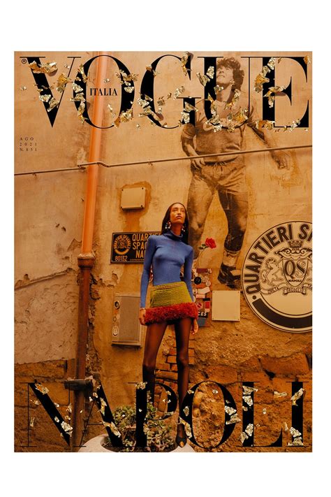 Vogue Italia Di Agosto Napoli In Copertina Vogue Italia