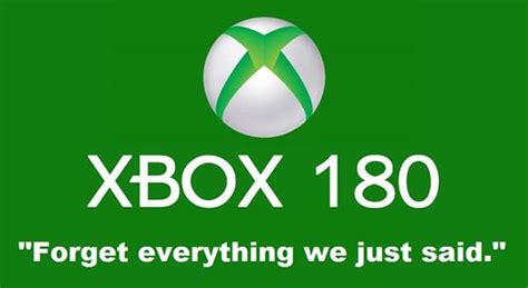 Internet Reacts To Xbox One Eighty