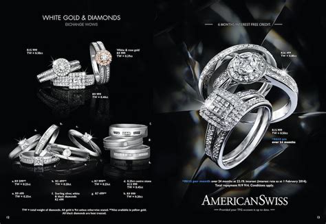 American Swiss Engagement Rings Bling Rings Diamond White