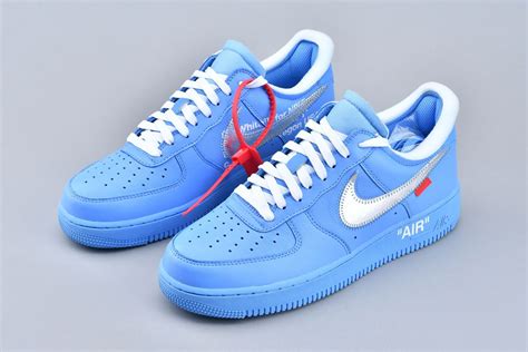 2019 Off White X Air Force 1 Low 07 “mca” University Blue
