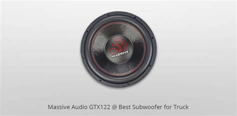 6 Best Subwoofers For Truck In 2024