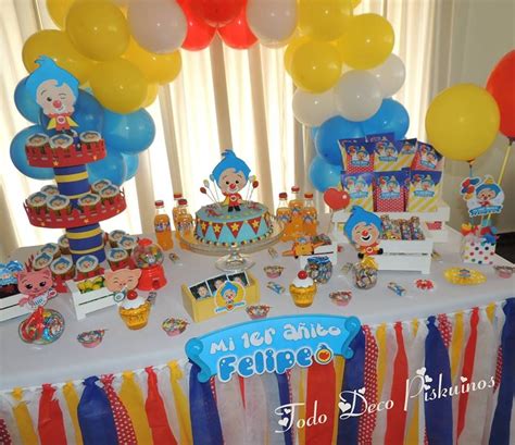 Plim Plim Birthday Party Ideas Circus Birthday Party 2nd Birthday