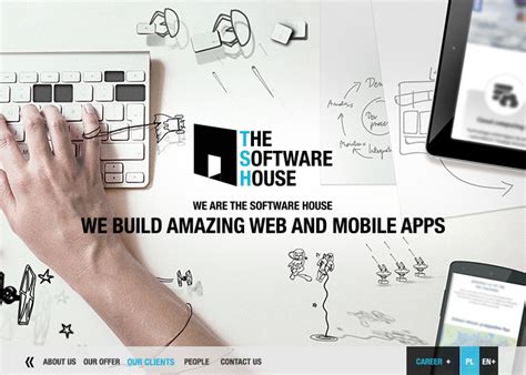 The Software House Company Website Aards Nominee