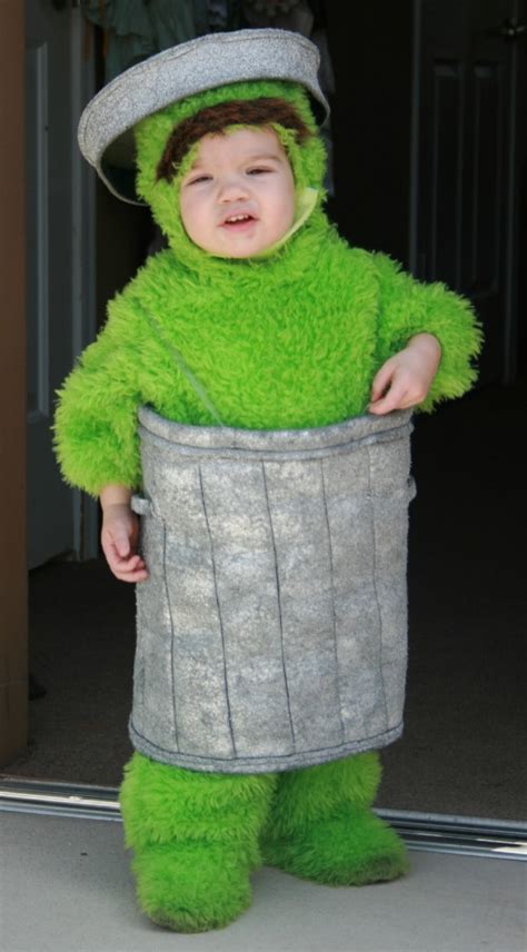 Babies Diy Oscar The Grouch Costume Really Awesome Costumes