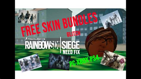 Patchedfree Blundles Glitch Rainbow Six Siege All Platforms Youtube