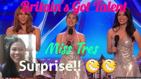 Miss Tres On Britain S Got Talent Audition 2018 Reaction Arquiorita Youtube